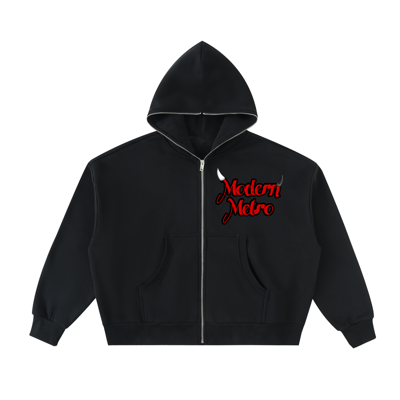 MODERNMETRO’S FULL BOXY ZIP UP
