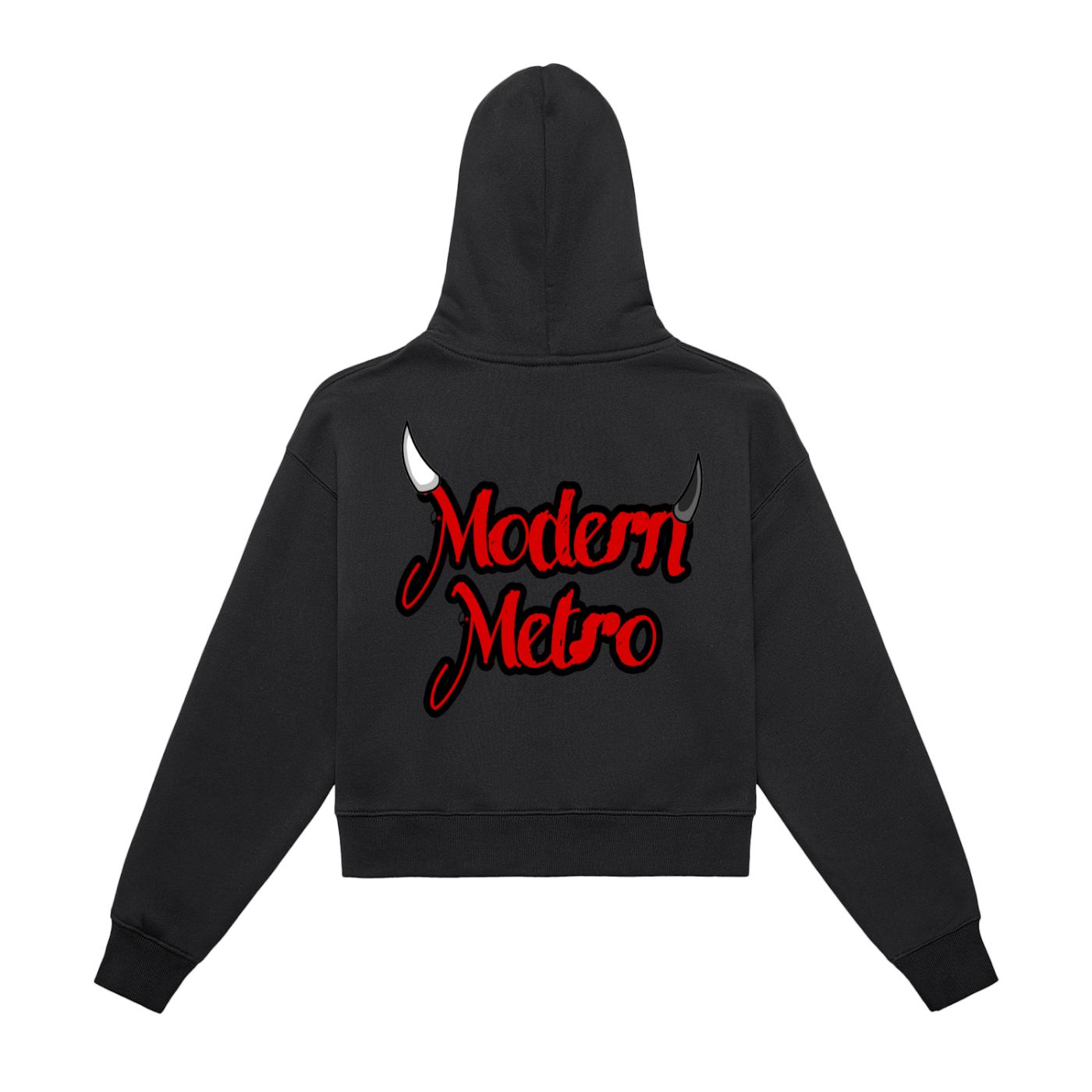 MODERNMETRO’S FLEECED CROPPED ZIP UPS