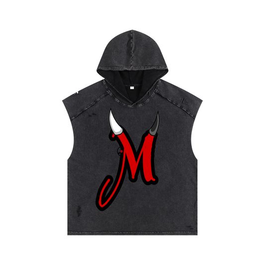 MODERNMETRO'S BOXY HOODED TANK TOP